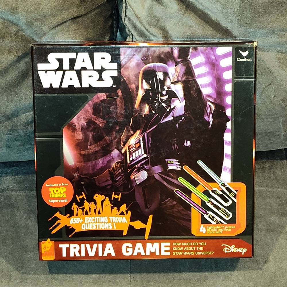 NEW DISNEY STAR WARS UNIVERSE TRIVIA GAME 650+ QUESTIONS TEST YOUR KNOWLEDGE